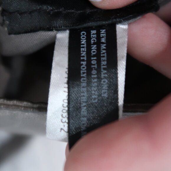 Stone & Co Purse Womens Crossbody Shoulder Strap Adjustable Gray Bucket Bag - Picture 10 of 12